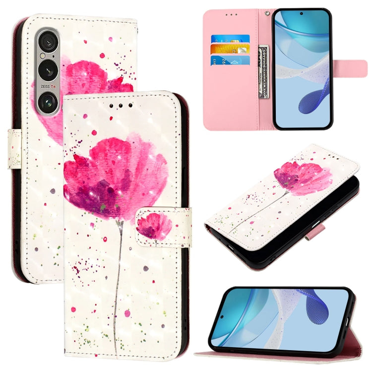 3D Painting Horizontal Flip Leather Phone Case, Series 1