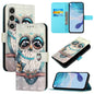 3D Painting Horizontal Flip Leather Phone Case, Series 1