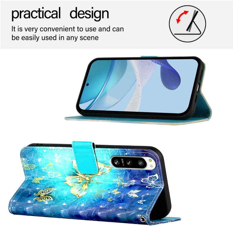 3D Painting Horizontal Flip Leather Phone Case, Series 2