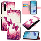 3D Painting Horizontal Flip Leather Phone Case, Series 2