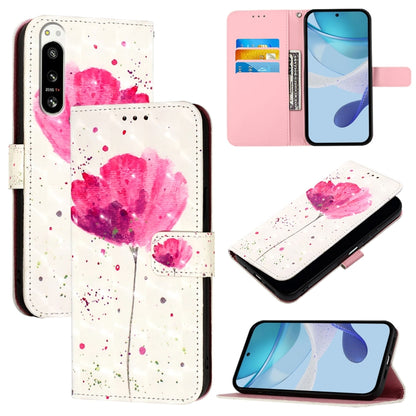 3D Painting Horizontal Flip Leather Phone Case, For Sony Xperia 10 V, For Sony Xperia 5 IV, For Sony Xperia 10 IV