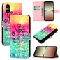 3D Painting Horizontal Flip Leather Phone Case