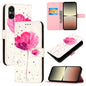 3D Painting Horizontal Flip Leather Phone Case