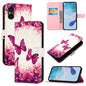 3D Painting Horizontal Flip Leather Phone Case, Series 1