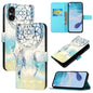 3D Painting Horizontal Flip Leather Phone Case, For Sony Xperia 5 VI, For Sony Xperia 5 V, For Sony Xperia 1 V