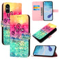 3D Painting Horizontal Flip Leather Phone Case, Series 1