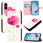 3D Painting Horizontal Flip Leather Phone Case, For Sony Xperia 5 VI, For Sony Xperia 5 V, For Sony Xperia 1 V