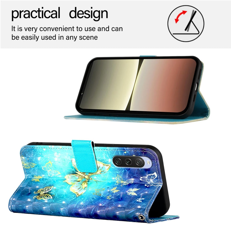 3D Painting Horizontal Flip Leather Phone Case, Series 3