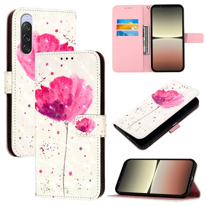3D Painting Horizontal Flip Leather Phone Case, For Sony Xperia 10 V, For Sony Xperia 5 IV, For Sony Xperia 10 IV