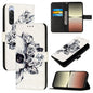 3D Painting Horizontal Flip Leather Phone Case, For Sony Xperia 10 V, For Sony Xperia 5 IV, For Sony Xperia 10 IV