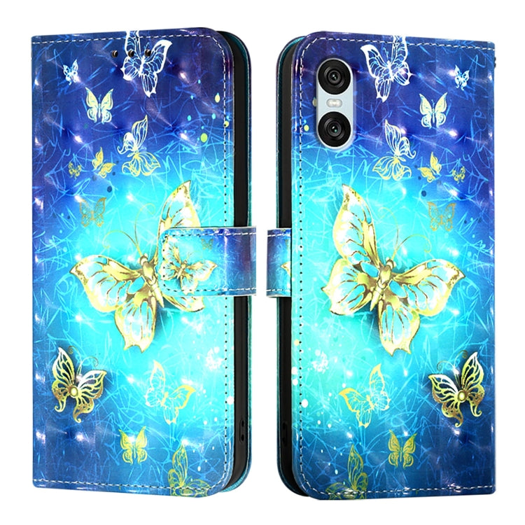 3D Painting Horizontal Flip Leather Phone Case, Series 1