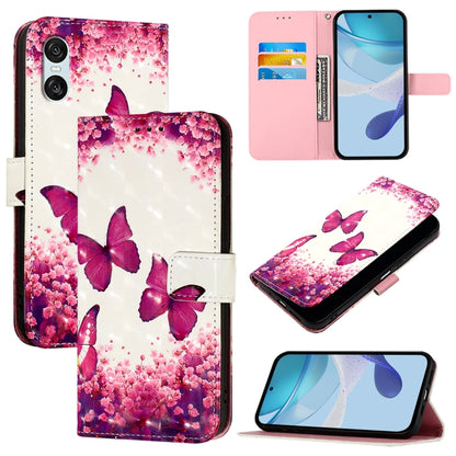 3D Painting Horizontal Flip Leather Phone Case, For Sony Xperia 1 VIII, For Sony Xperia 10 VI, For Sony Xperia 1 VI