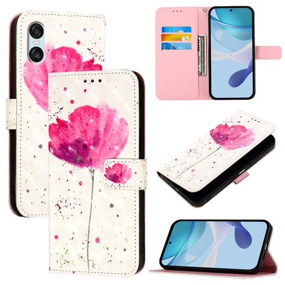 3D Painting Horizontal Flip Leather Phone Case, For Sony Xperia 1 VIII, For Sony Xperia 10 VI, For Sony Xperia 1 VI