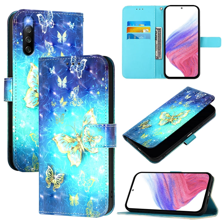 3D Painting Horizontal Flip Leather Phone Case, Series 2