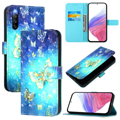 3D Painting Horizontal Flip Leather Phone Case, For Sony Xperia 10 V, For Sony Xperia 5 IV, For Sony Xperia 10 IV