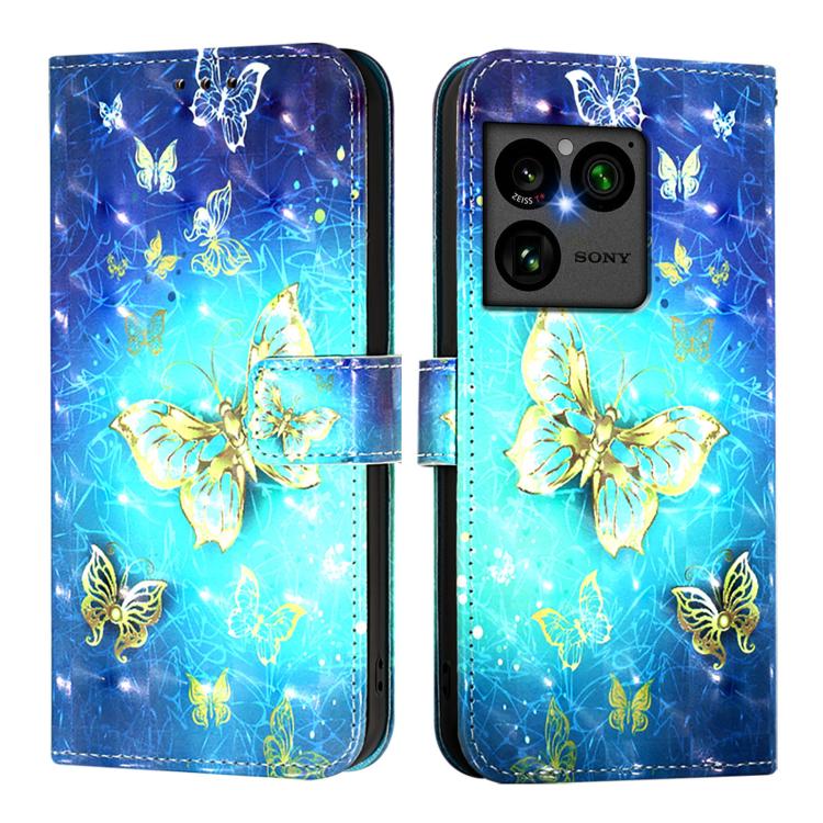 3D Painting Horizontal Flip Leather Phone Case, For Sony Xperia 1 VIII, For Sony Xperia 10 VI, For Sony Xperia 1 VI