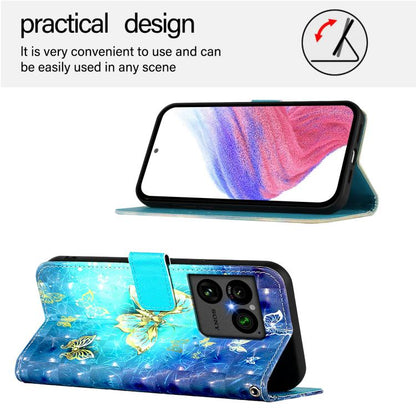 3D Painting Horizontal Flip Leather Phone Case, For Sony Xperia 1 VIII, For Sony Xperia 10 VI, For Sony Xperia 1 VI