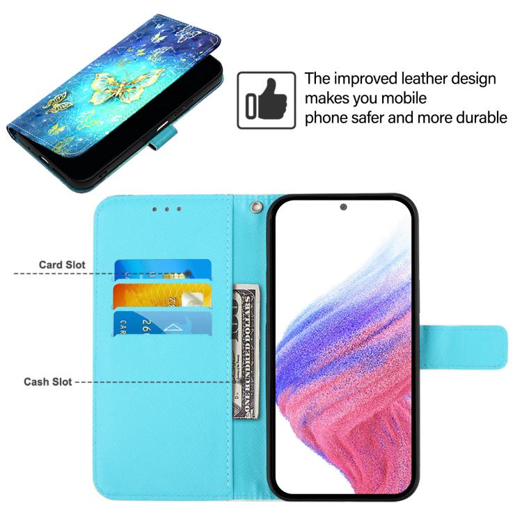 3D Painting Horizontal Flip Leather Phone Case, For Sony Xperia 1 VIII, For Sony Xperia 10 VI, For Sony Xperia 1 VI