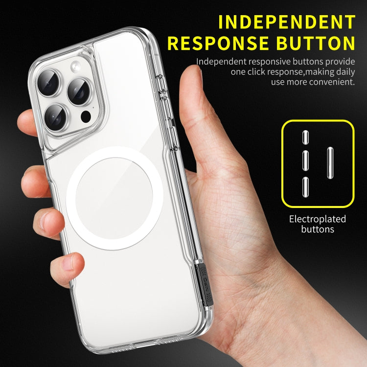 MagSafe Acrylic + TPU Transparent Full Coverage Phone Case