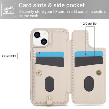 Crossbody Flower Pattern Leather Phone Case, For iPhone 15, For iPhone 14 / 13, For iPhone 14 Pro, For iPhone 14 Pro Max