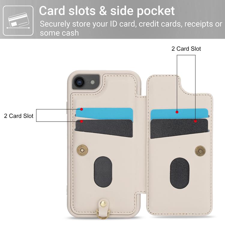 Crossbody Flower Pattern Leather Phone Case, For iPhone 17e / 16e, For iPhone 17 Pro Max, For iPhone 17 Pro, For iPhone 17