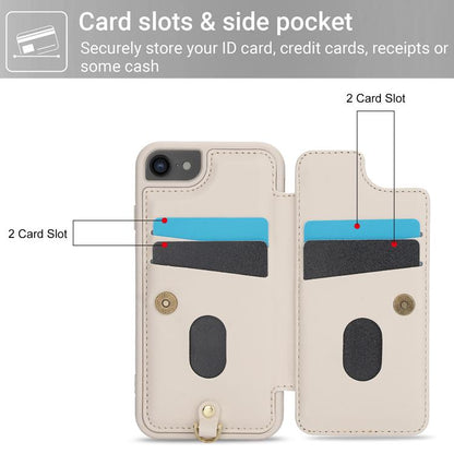 Crossbody Flower Pattern Leather Phone Case, For iPhone 17e / 16e, For iPhone 17 Pro Max, For iPhone 17 Pro, For iPhone 17
