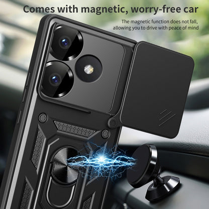 Sliding Camera Cover Design TPU+PC Phone Case, For Xiaomi Poco F6, For Xiaomi Poco F6 Pro, For Xiaomi 13 Ultra
