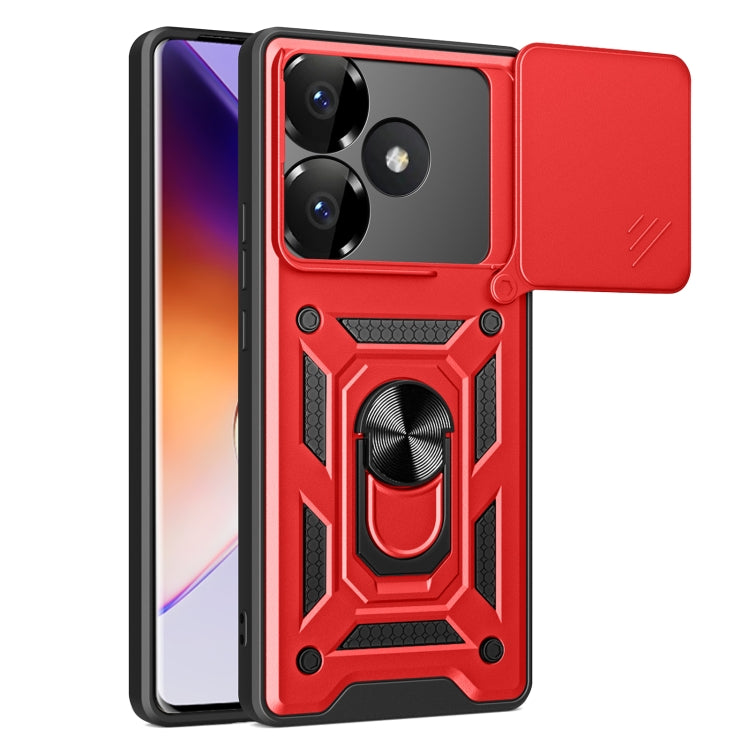Sliding Camera Cover Design TPU+PC Phone Case, For Xiaomi Poco F6, For Xiaomi Poco F6 Pro, For Xiaomi 13 Ultra