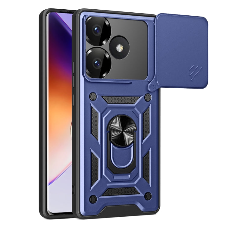 Sliding Camera Cover Design TPU+PC Phone Case, For Xiaomi 14T Pro 5G, For Xiaomi 14T 5G, For Xiaomi Poco F6