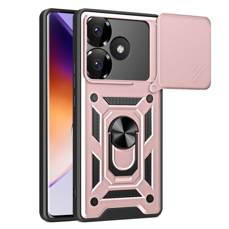 Sliding Camera Cover Design TPU+PC Phone Case, For Xiaomi 14T Pro 5G, For Xiaomi 14T 5G, For Xiaomi Poco F6