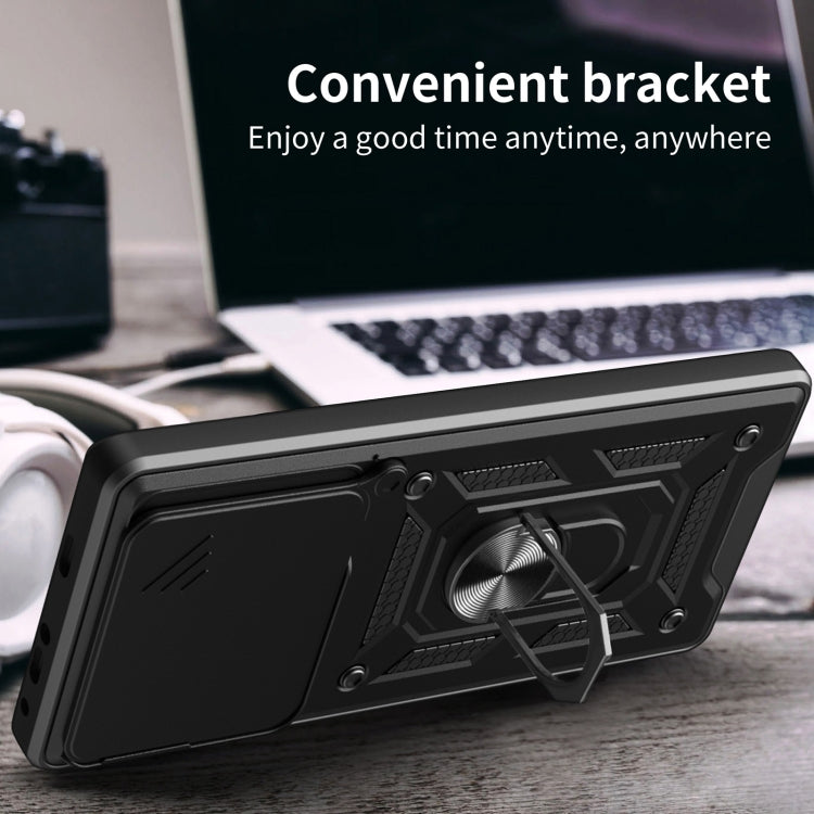 Sliding Camera Cover Design TPU+PC Phone Case, For Xiaomi Poco F6 Pro, For Xiaomi 13 Ultra