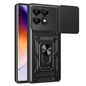 Sliding Camera Cover Design TPU+PC Phone Case, For Xiaomi Poco F6 Pro, For Xiaomi 13 Ultra