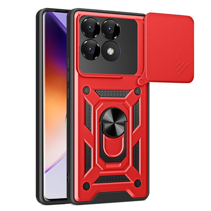Sliding Camera Cover Design TPU+PC Phone Case, For Xiaomi Poco F6 Pro, For Xiaomi 13 Ultra