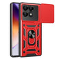 Sliding Camera Cover Design TPU+PC Phone Case, For Xiaomi Poco F6 Pro, For Xiaomi 13 Ultra