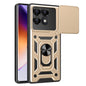 Sliding Camera Cover Design TPU+PC Phone Case, For Xiaomi Poco F6 Pro, For Xiaomi 13 Ultra