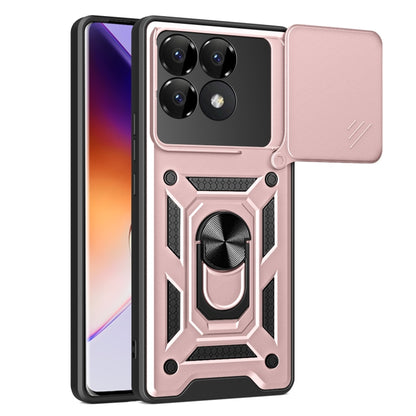 Sliding Camera Cover Design TPU+PC Phone Case, For Xiaomi Poco F6 Pro, For Xiaomi 13 Ultra