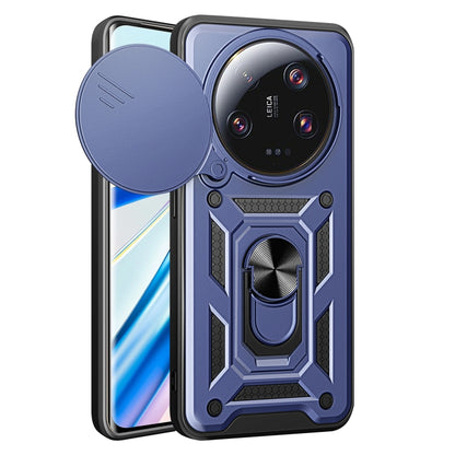 Sliding Camera Cover Design TPU+PC Phone Case, For Xiaomi Poco F6 Pro, For Xiaomi 13 Ultra