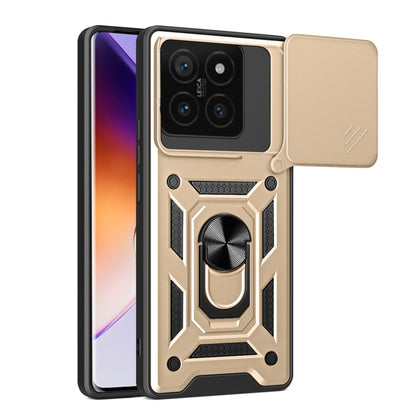 Sliding Camera Cover Design TPU+PC Phone Case, For Xiaomi 14T Pro 5G, For Xiaomi 14T 5G, For Xiaomi Poco F6