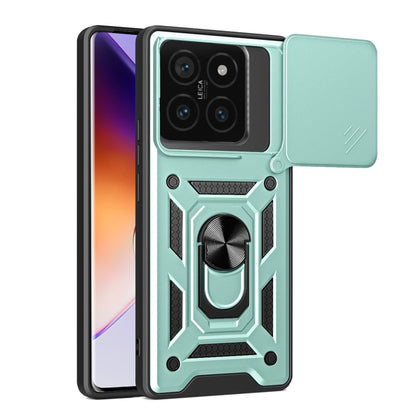 Sliding Camera Cover Design TPU+PC Phone Case, For Xiaomi 14T Pro 5G, For Xiaomi 14T 5G, For Xiaomi Poco F6