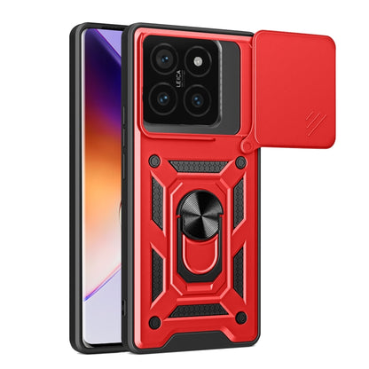 Sliding Camera Cover Design TPU+PC Phone Case, For Xiaomi 14T Pro 5G, For Xiaomi 14T 5G, For Xiaomi Poco F6