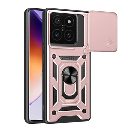 Sliding Camera Cover Design TPU+PC Phone Case, For Xiaomi 14T Pro 5G, For Xiaomi 14T 5G, For Xiaomi Poco F6