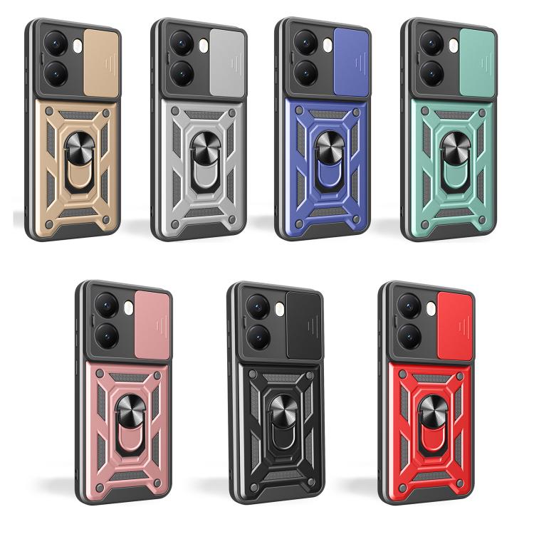 Sliding Camera Cover Design TPU+PC Phone Case, For Xiaomi Poco X7 Pro 5G Global, For Xiaomi Poco M7 Pro 5G, For Xiaomi 15 Pro