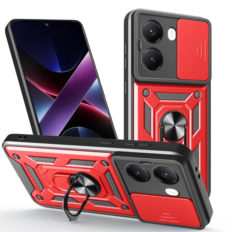 Sliding Camera Cover Design TPU+PC Phone Case, For Xiaomi Poco X7 Pro 5G Global, For Xiaomi Poco M7 Pro 5G, For Xiaomi 15 Pro