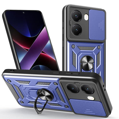 Sliding Camera Cover Design TPU+PC Phone Case, For Xiaomi Poco X7 Pro 5G Global, For Xiaomi Poco M7 Pro 5G, For Xiaomi 15 Pro