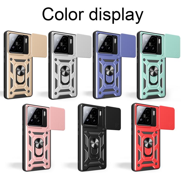 Sliding Camera Cover Design TPU+PC Phone Case, For Xiaomi 15, For Xiaomi 14T Pro 5G, For Xiaomi 14T 5G
