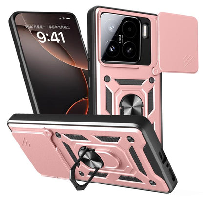 Sliding Camera Cover Design TPU+PC Phone Case, For Xiaomi 15, For Xiaomi 14T Pro 5G, For Xiaomi 14T 5G