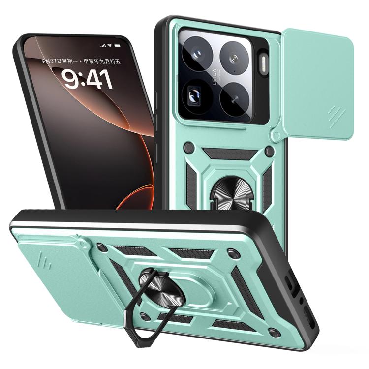 Sliding Camera Cover Design TPU+PC Phone Case, For Xiaomi Poco M7 Pro 5G, For Xiaomi 15 Pro, For Xiaomi 15