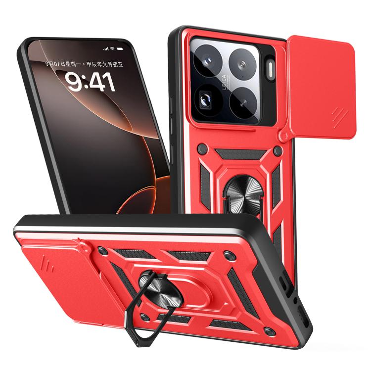 Sliding Camera Cover Design TPU+PC Phone Case, For Xiaomi Poco X7 Pro 5G Global, For Xiaomi Poco M7 Pro 5G, For Xiaomi 15 Pro