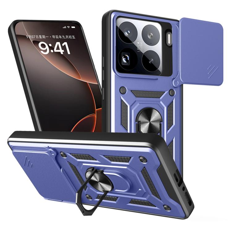 Sliding Camera Cover Design TPU+PC Phone Case, For Xiaomi Poco X7 Pro 5G Global, For Xiaomi Poco M7 Pro 5G, For Xiaomi 15 Pro