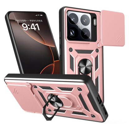 Sliding Camera Cover Design TPU+PC Phone Case, For Xiaomi Poco X7 Pro 5G Global, For Xiaomi Poco M7 Pro 5G, For Xiaomi 15 Pro